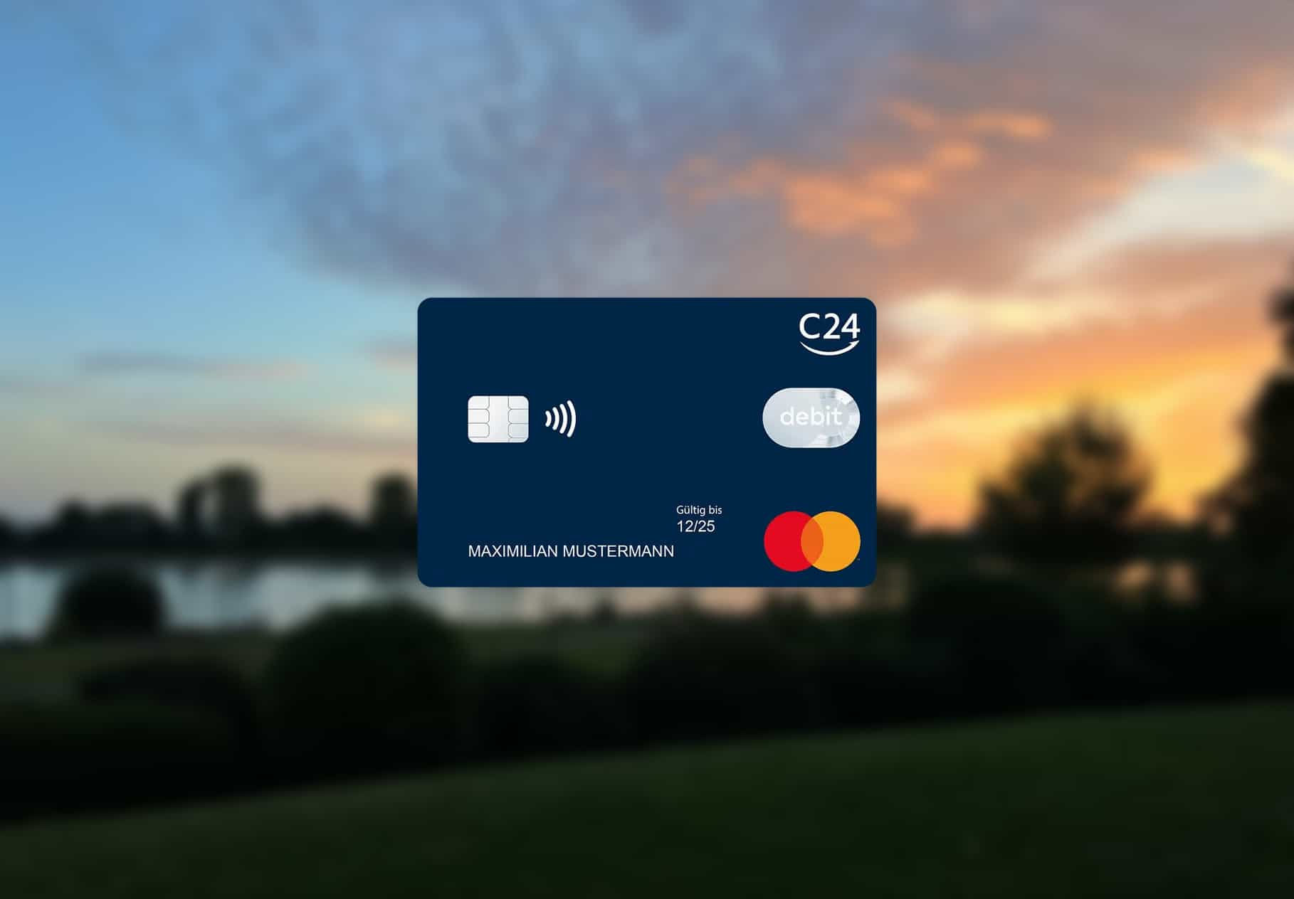 Kreditkarte der C24 Bank